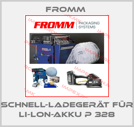 FROMM -Schnell-Ladegerät für Li-lon-Akku P 328price