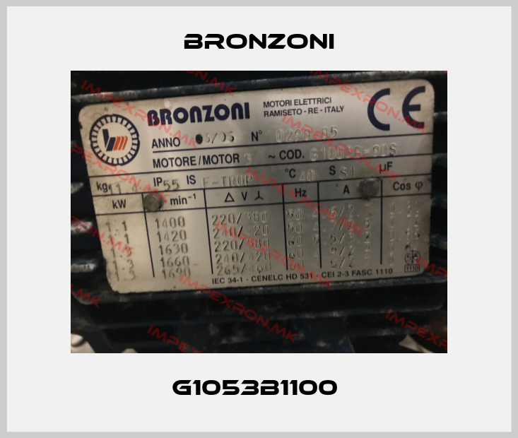 Bronzoni-G1053B1100 price