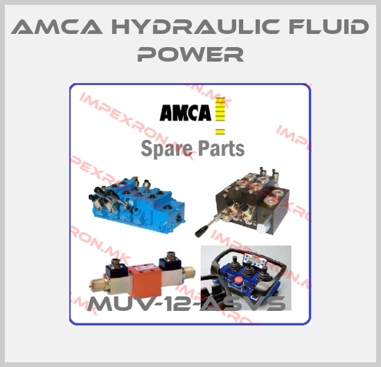 AMCA Hydraulic Fluid Power-MUV-12-ASVS price
