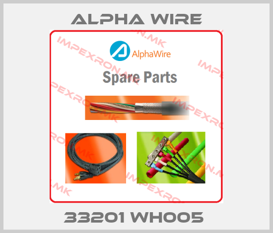 Alpha Wire-33201 WH005 price