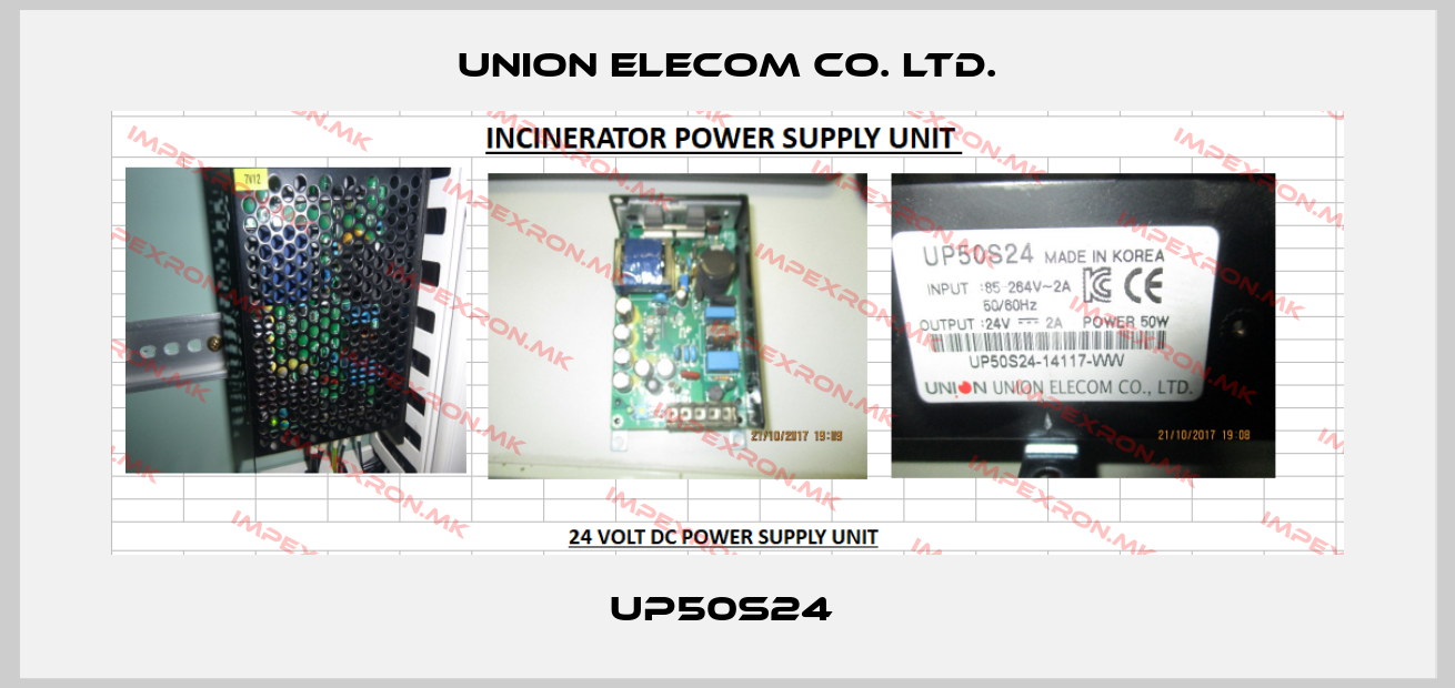 UNION ELECOM CO. LTD.-UP50S24 price