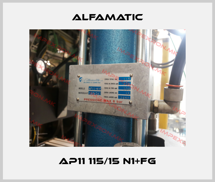 Alfamatic-AP11 115/15 N1+FGprice