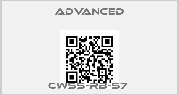 Advanced-CWSS-RB-S7 price