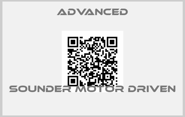 Advanced-Sounder Motor Driven price