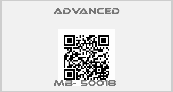 Advanced-MB- 50018 price