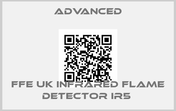 Advanced-Ffe UK Infrared Flame Detector IR5 price