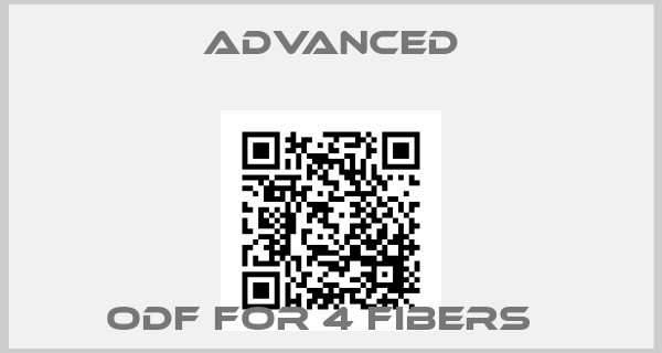 Advanced-ODF for 4 fibers  price