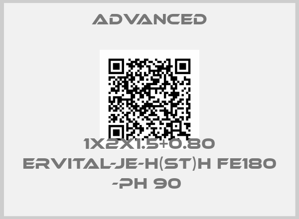 Advanced-1X2X1.5+0.80 ERVITAL-JE-H(ST)H FE180 -PH 90 price