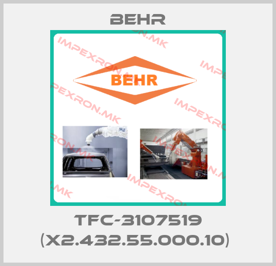 Behr-TFC-3107519 (X2.432.55.000.10) price