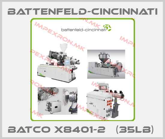 Battenfeld-Cincinnati-BATCO X8401-2   (35lb) price