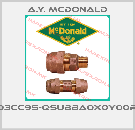A.Y. McDonald-FD3CC9S-QSUBBA0X0Y00RC price
