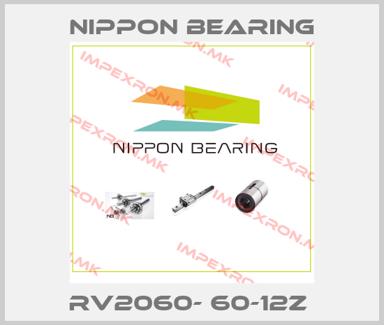 NIPPON BEARING-RV2060- 60-12Z price