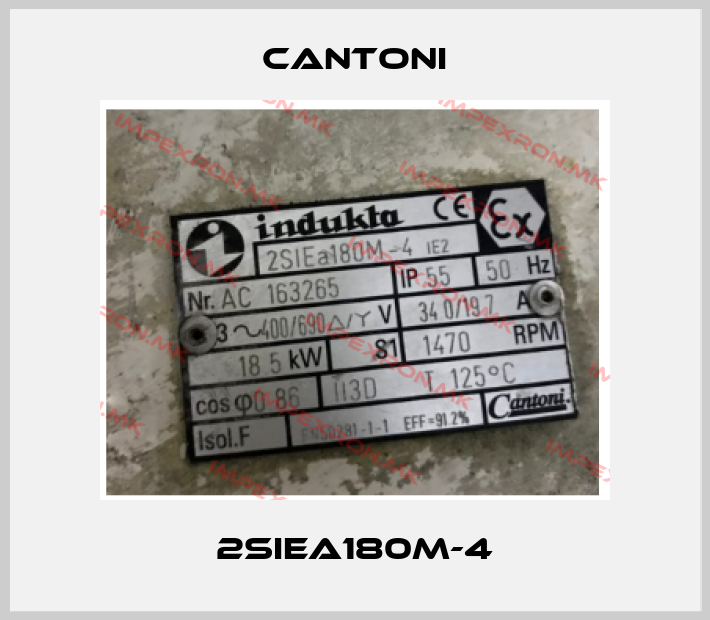 Cantoni-2SIEA180M-4price