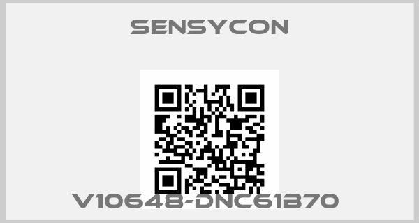 SENSYCON-V10648-DNC61B70 price