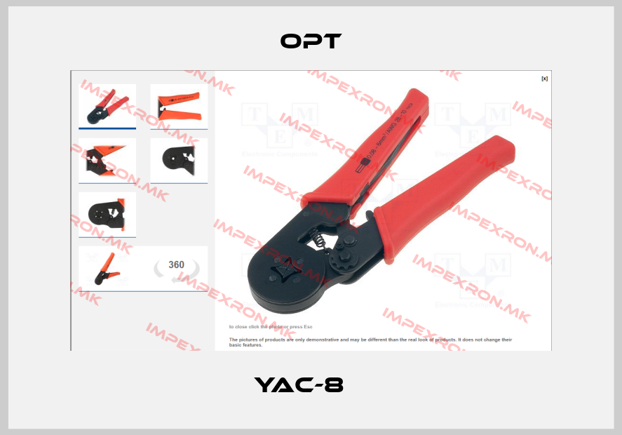 OPT-YAC-8   price