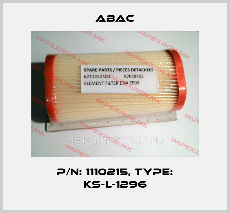 ABAC-P/N: 1110215, Type: KS-L-1296price