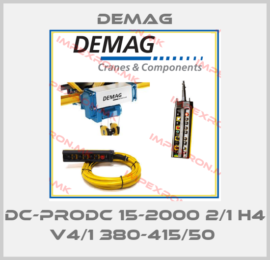 Demag-DC-ProDC 15-2000 2/1 H4 V4/1 380-415/50 price