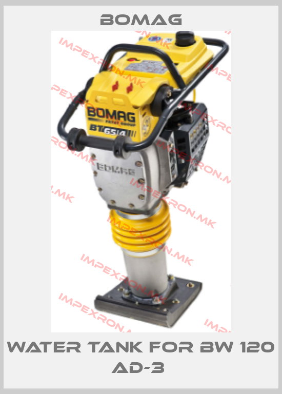 Bomag-Water tank for bw 120 ad-3 price