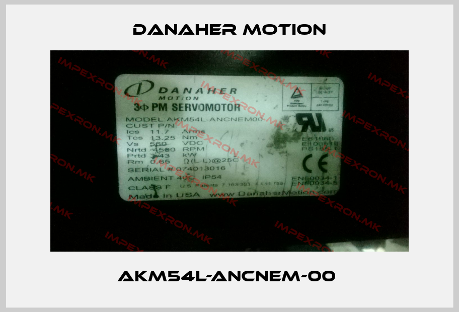 Danaher Motion-AKM54L-ANCNEM-00 price