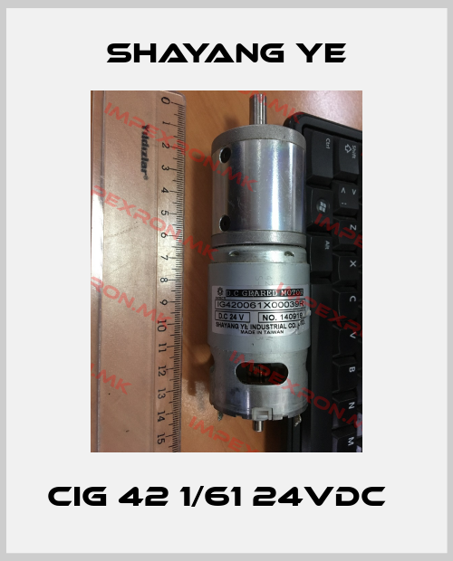 SHAYANG YE-CIG 42 1/61 24VDC  price