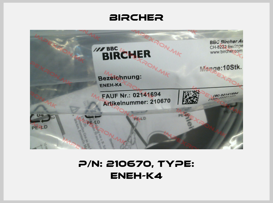 Bircher-P/N: 210670, Type: ENEH-K4price