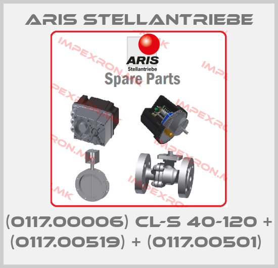 ARIS Stellantriebe-(0117.00006) CL-S 40-120 + (0117.00519) + (0117.00501) price