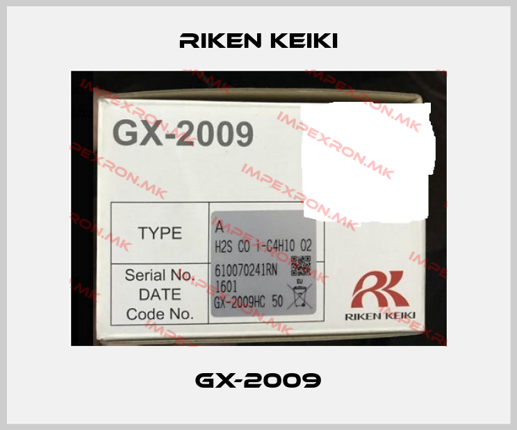 RIKEN KEIKI-GX-2009price