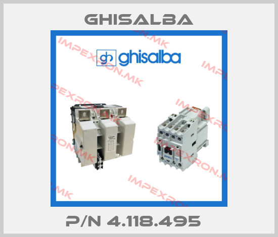 Ghisalba-p/n 4.118.495  price