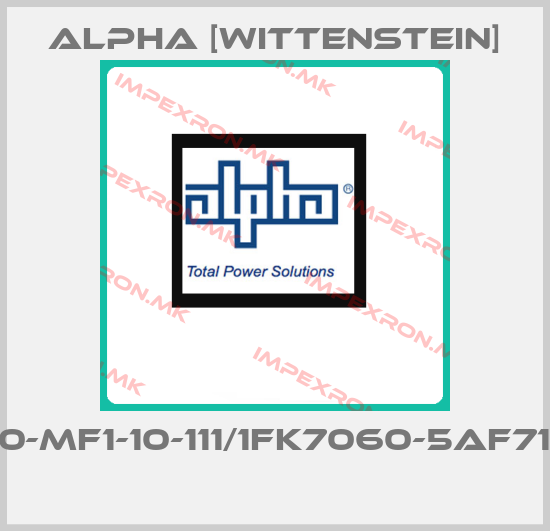 Alpha [Wittenstein]-LP_120-MF1-10-111/1FK7060-5AF71-1UGO price