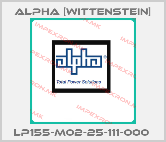 Alpha [Wittenstein]-LP155-M02-25-111-000 price