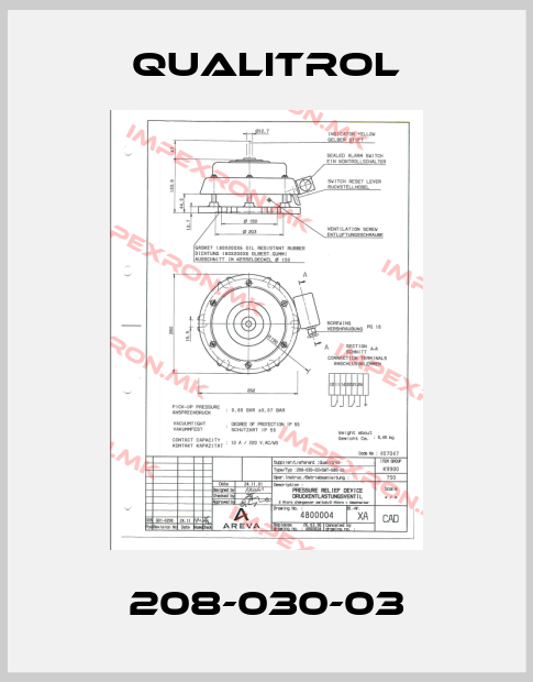 Qualitrol-208-030-03price