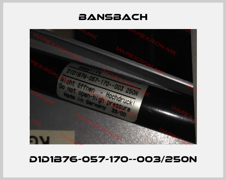 Bansbach-D1D1B76-057-170--003/250Nprice