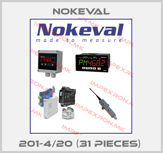 NOKEVAL-201-4/20 (31 pieces) price