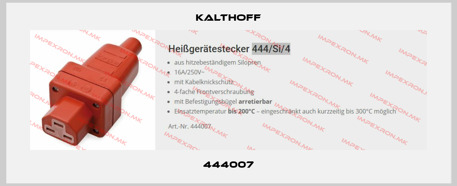 KALTHOFF-444007price