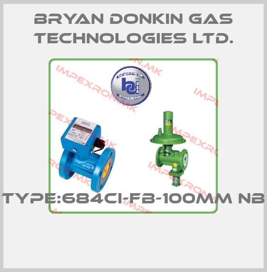 Bryan Donkin Gas Technologies Ltd.-TYPE:684CI-FB-100MM NB price