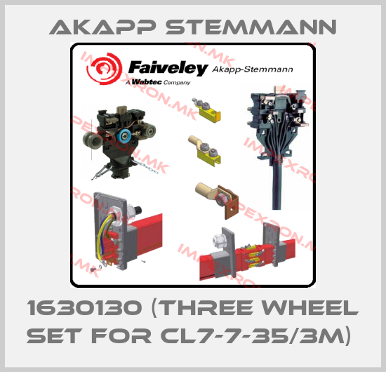 Akapp Stemmann-1630130 (three wheel set for CL7-7-35/3M) price