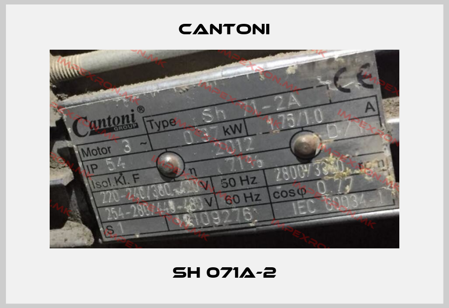 Cantoni-SH 071A-2price