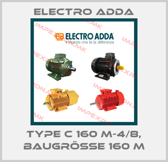 Electro Adda-Type C 160 M-4/8, Baugröße 160 Mprice