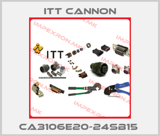 Itt Cannon-CA3106E20-24SB15 price