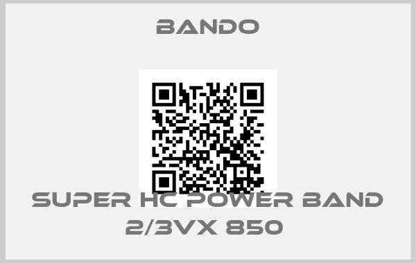 Bando-SUPER HC POWER BAND 2/3VX 850 price