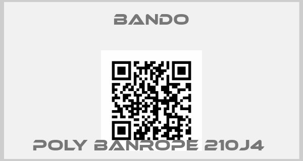 Bando-POLY BANROPE 210J4 price