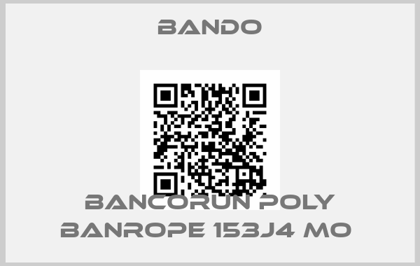 Bando-BANCORUN POLY BANROPE 153J4 mo price