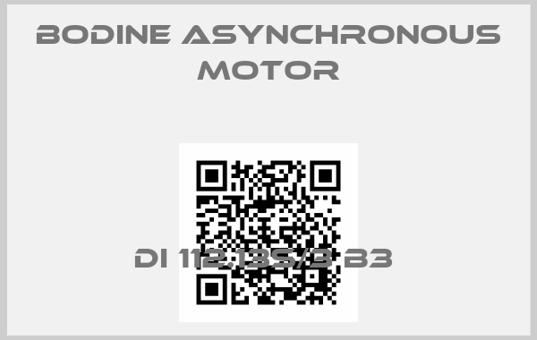 BODINE Asynchronous motor-DI 112.13S/3 B3 price