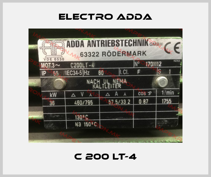 Electro Adda-C 200 LT-4price