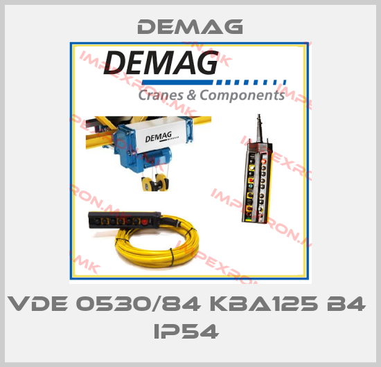 Demag-VDE 0530/84 KBA125 B4  IP54 price