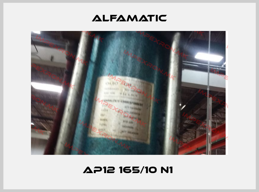Alfamatic-AP12 165/10 N1 price