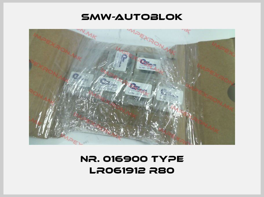 Smw-Autoblok-Nr. 016900 Type LR061912 R80price