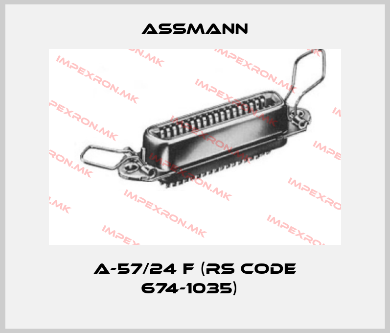 Assmann-A-57/24 F (RS code 674-1035)  price