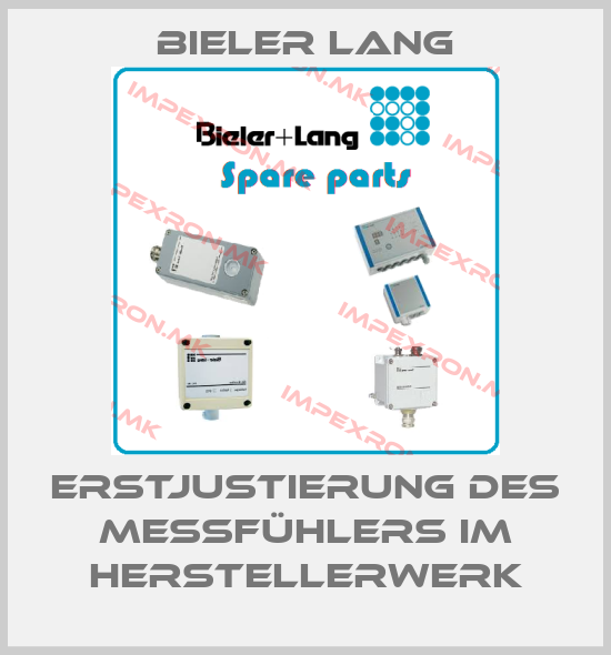 Bieler Lang-Erstjustierung des Messfühlers im Herstellerwerkprice