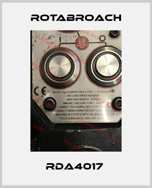 Rotabroach-RDA4017 price